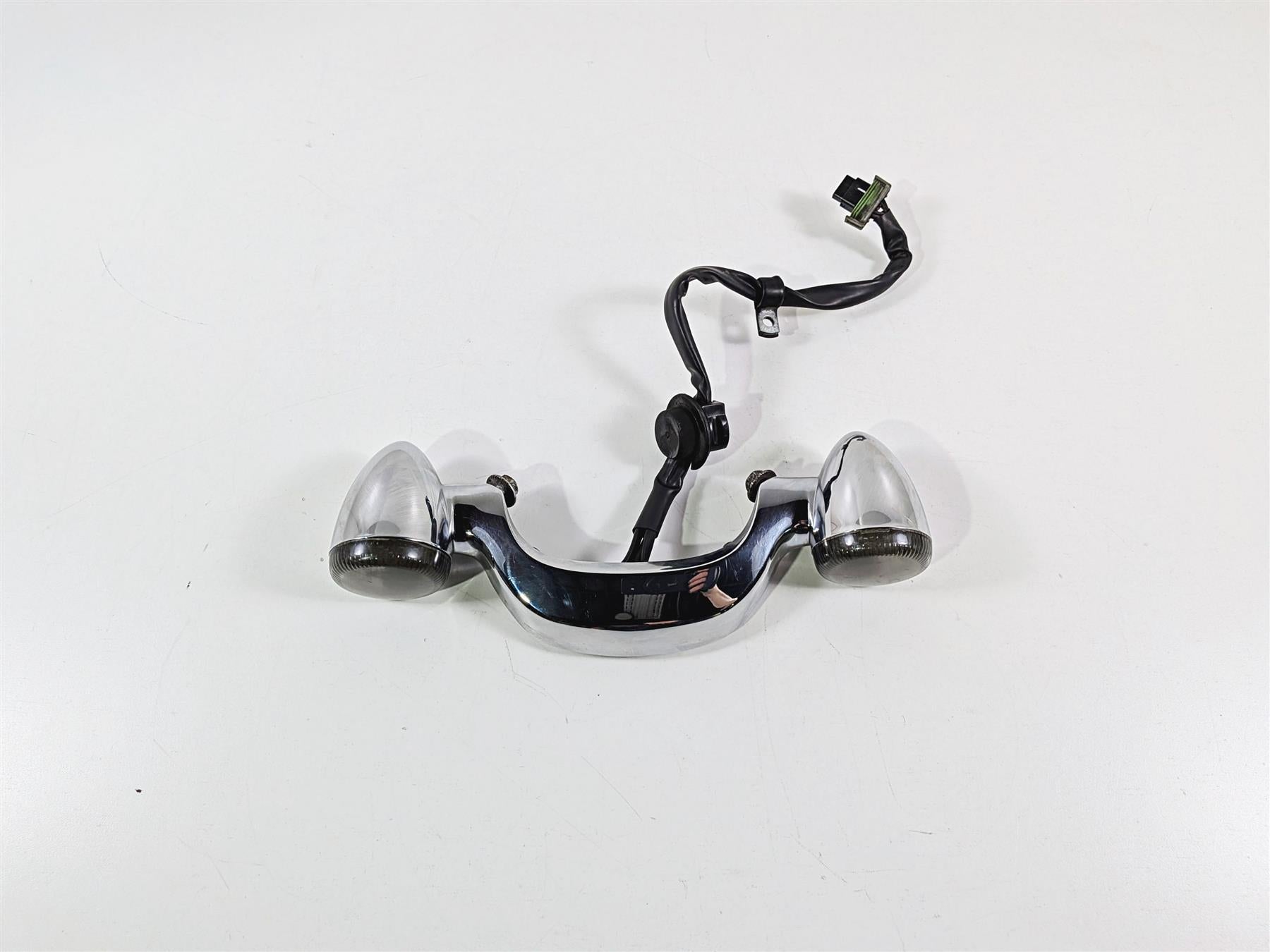2016 Harley Touring FLHX Street Glide Rear Chrome Led Turn Signal Bar 68629-05 {{ shop.shopifyCountryName }} - Mototech271