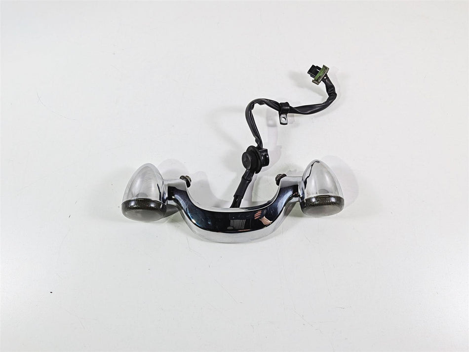 2016 Harley Touring FLHX Street Glide Rear Chrome Led Turn Signal Bar 68629-05