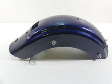 Load image into Gallery viewer, 2016 Harley Touring FLHR Road King  Rear Fender Guard Cosmic Blue Pearl 58702-09
