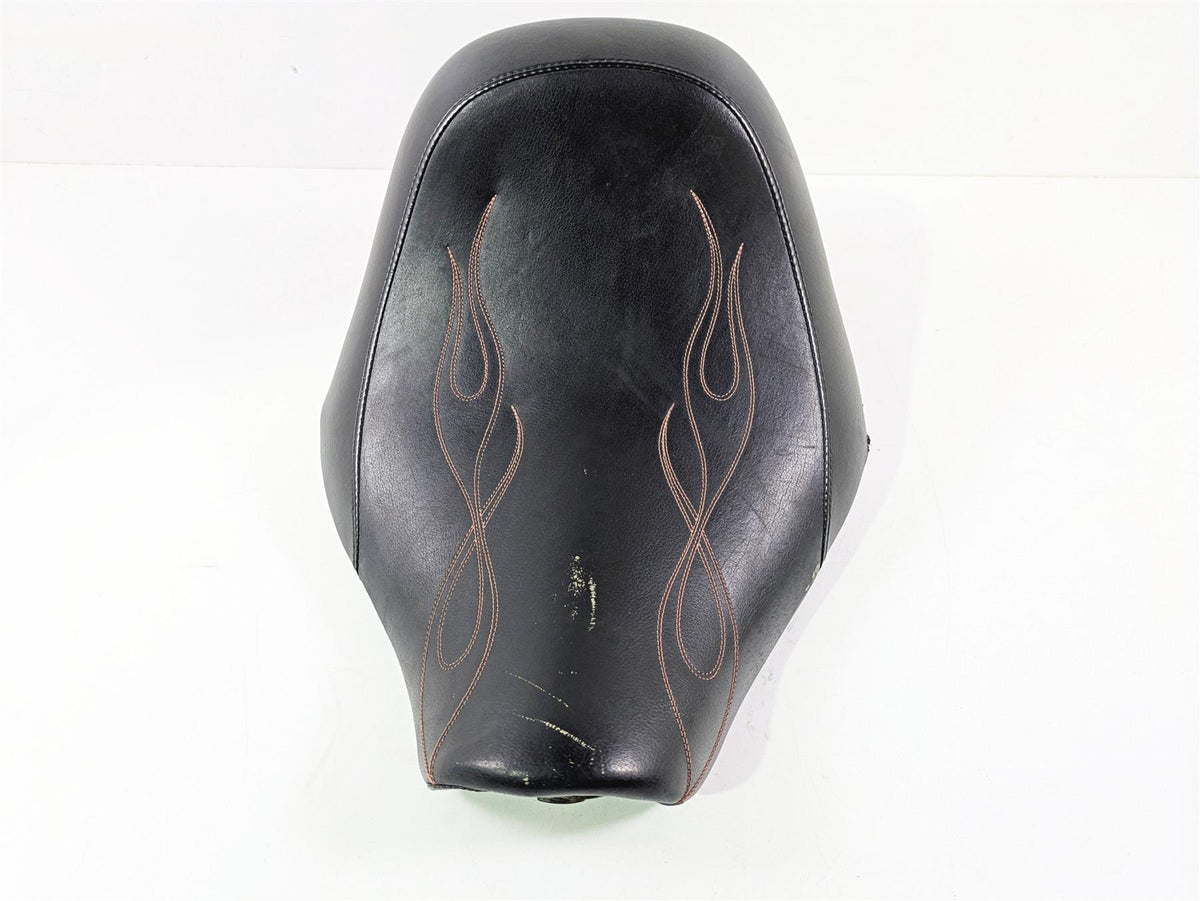 2008 Harley FXCWC Softail Rocker Danny Gray Weekday Solo Seat Flame Stitch {{ shop.shopifyCountryName }} - Mototech271