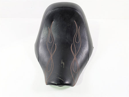 2008 Harley FXCWC Softail Rocker Danny Gray Weekday Solo Seat Flame Stitch {{ shop.shopifyCountryName }} - Mototech271