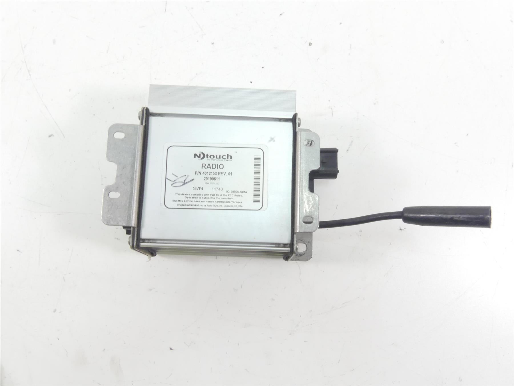 2013 Victory Cross Country Ntouch Amplifier Stereo Radio Module 4012153 {{ shop.shopifyCountryName }} - Mototech271