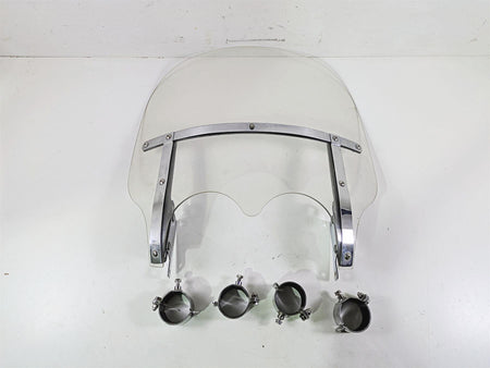 2006 Triumph Rocket 3 Windshield Wind Screen & Mounting Hardware A9740049 {{ shop.shopifyCountryName }} - Mototech271
