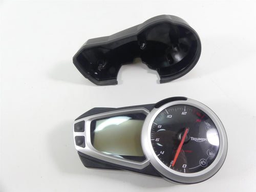 2013 Triumph Street Triple 675R Speedometer Gauge Instrument Cluster 4K T2501408 | Mototech271