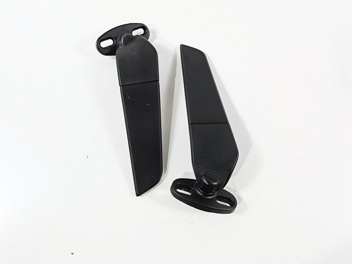 2008 Yamaha YZF R1 RN19 Adjustable Rotating Wing Rear View Mirror Set {{ shop.shopifyCountryName }} - Mototech271