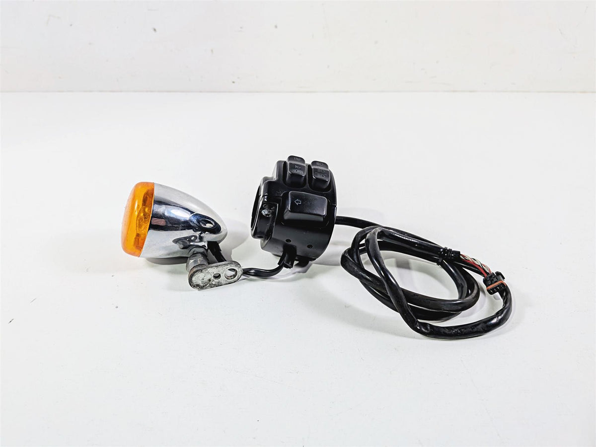 2014 Harley FXDL Dyna Low Rider Left Hand Control Switch + Blinker 72945-12A {{ shop.shopifyCountryName }} - Mototech271