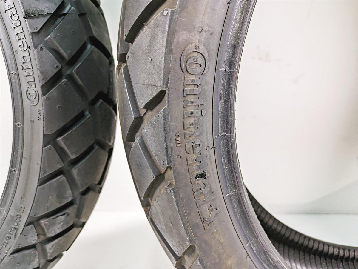 Used Front Rear Motorcycle Tire Set Continental TKC 70 120/70R17 180/55R17 -Read {{ shop.shopifyCountryName }} - Mototech271
