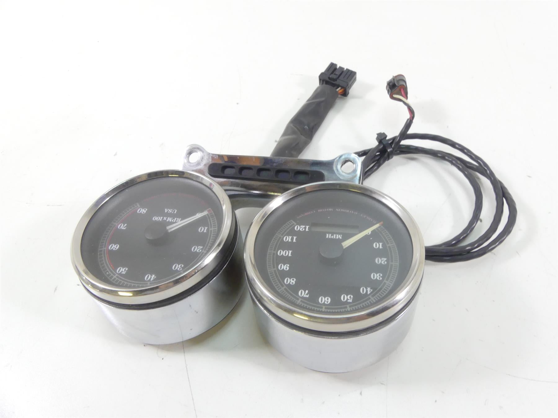 1997 Harley Dyna FXDS Super Glide Conv Speedometer Tacho Gauges - 45K 67247-96A {{ shop.shopifyCountryName }} - Mototech271