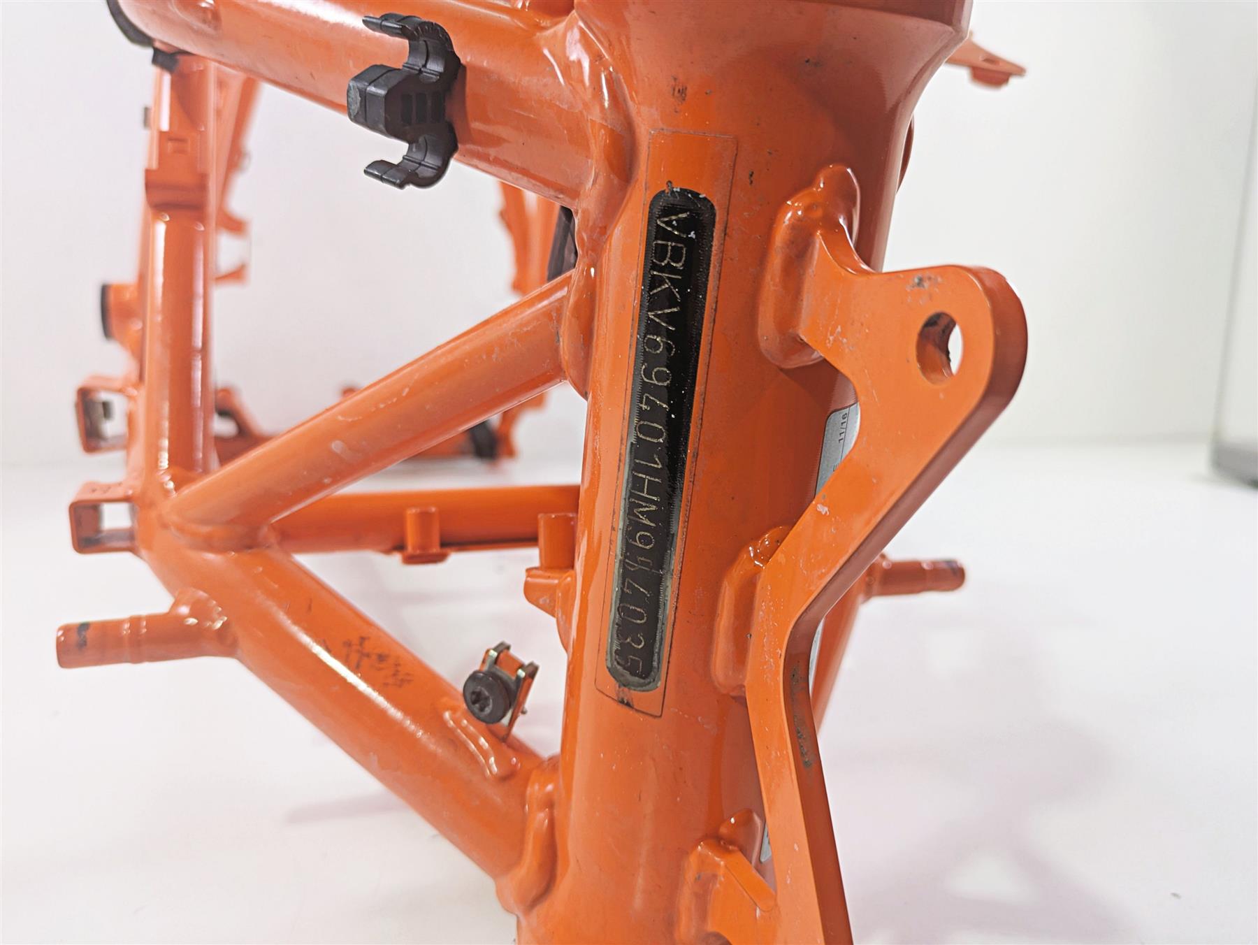 2017 KTM 1290 Super Duke GT Straight Main Orange Frame Chassis With Clean Tennessee Title 61403001300EB {{ shop.shopifyCountryName }} - Mototech271