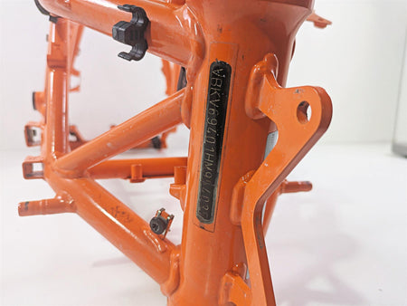 2017 KTM 1290 Super Duke GT Straight Main Orange Frame Chassis With Clean Tennessee Title 61403001300EB {{ shop.shopifyCountryName }} - Mototech271