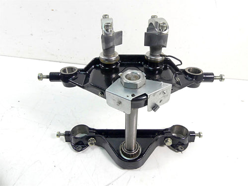 2002 Harley Touring FLHTC Electra Glide 41mm Upper Lower Triple Tree 45446-87A | Mototech271