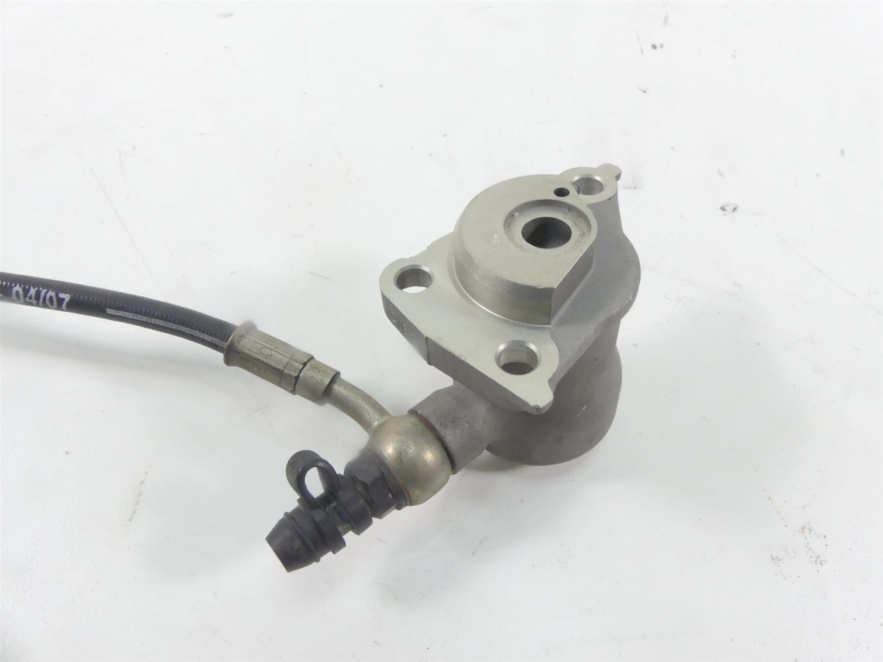 2008 Ducati 1098 S Oem Clutch Slave Cylinder & Line 19540031A {{ shop.shopifyCountryName }} - Mototech271