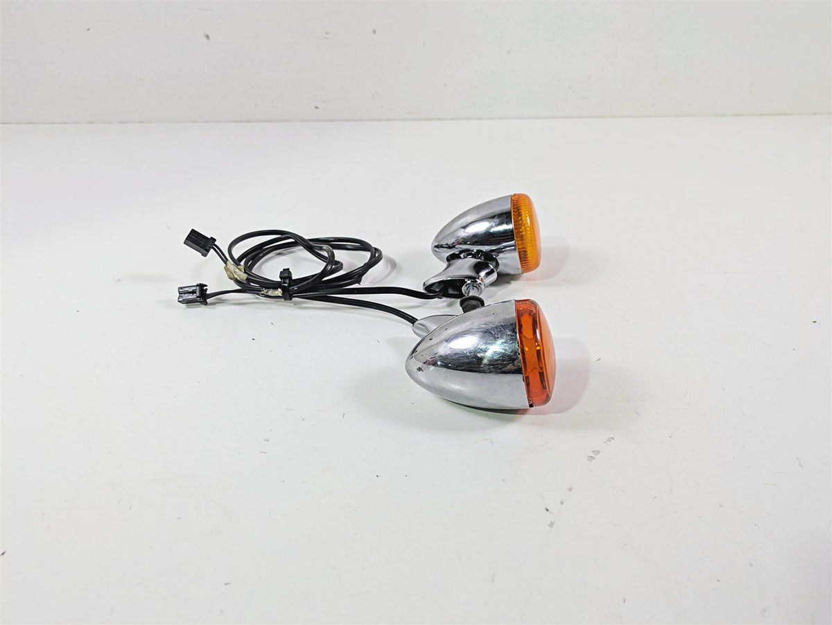 2014 Harley FXDF Dyna Fat Bob Rear Blinker Turn Signal Set - Read 68978-00 {{ shop.shopifyCountryName }} - Mototech271