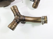 Load image into Gallery viewer, 2022 Ducati Hypermotard 950 Exhaust Chamber &amp; Header &amp; Servo 57212111A

