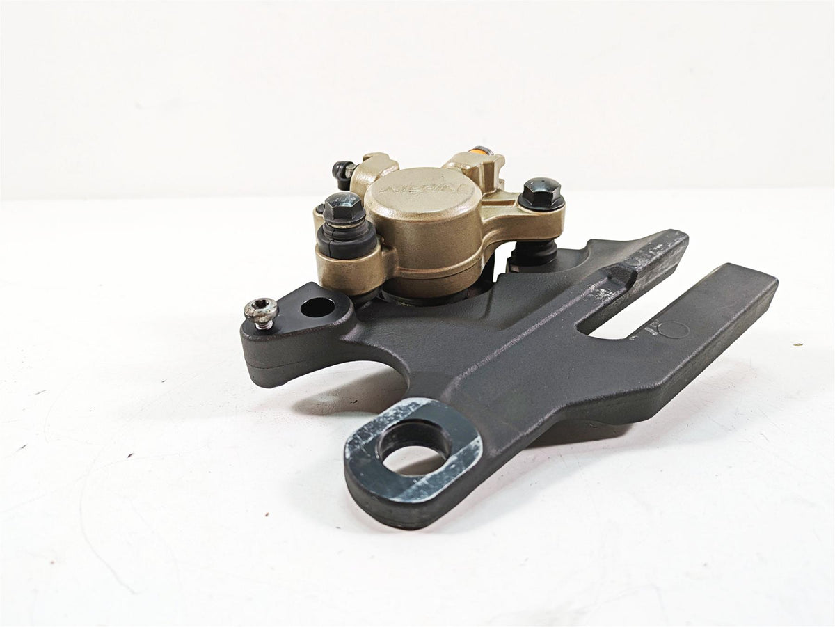 2012 Triumph Tiger 800XC ABS Rear Nissin Brake Caliper & Bracket T2025050 {{ shop.shopifyCountryName }} - Mototech271