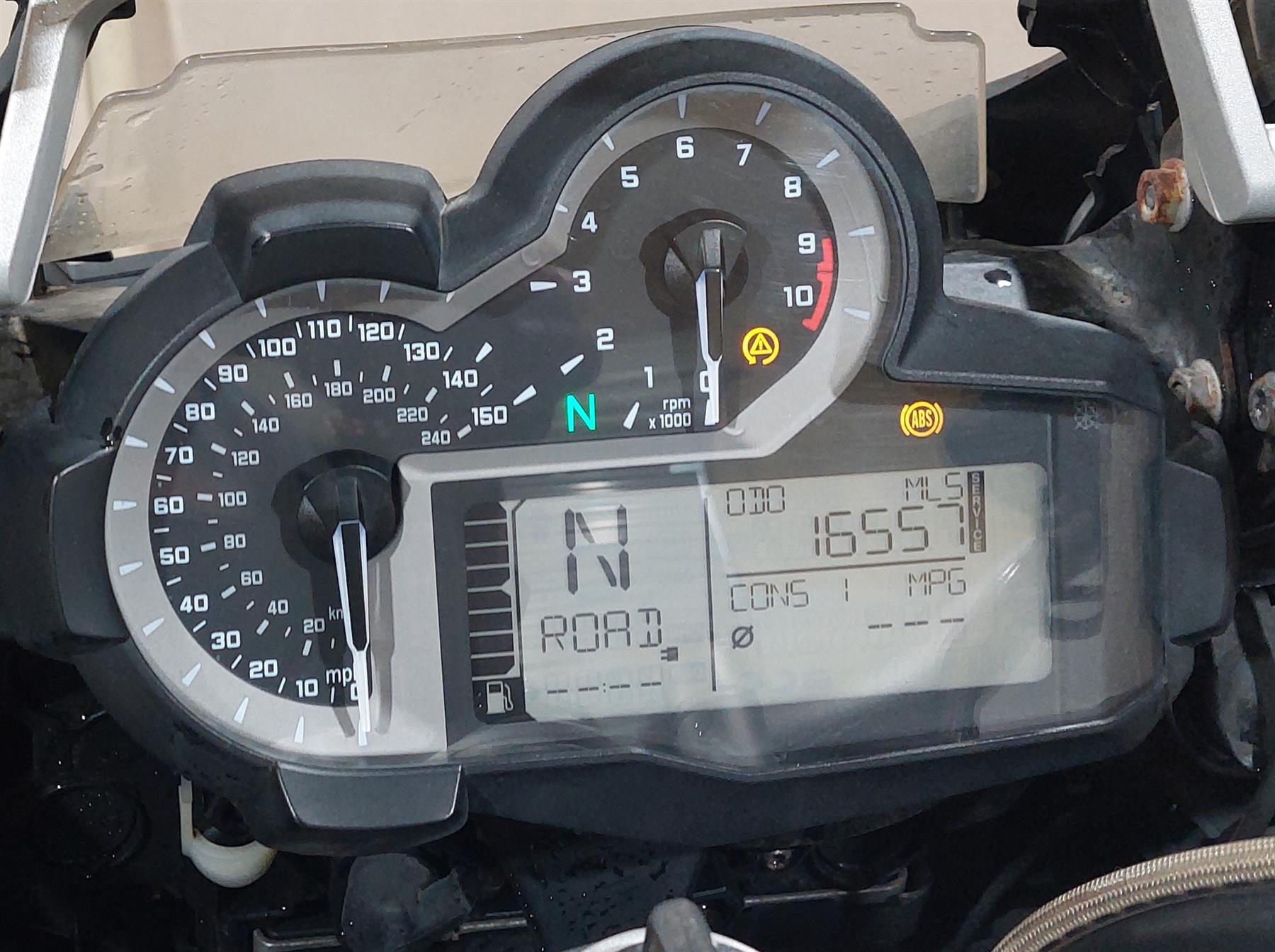 2014 BMW R1200GS K50 Speedometer Speedo Gauge Instrument - 16K 62118549159 {{ shop.shopifyCountryName }} - Mototech271
