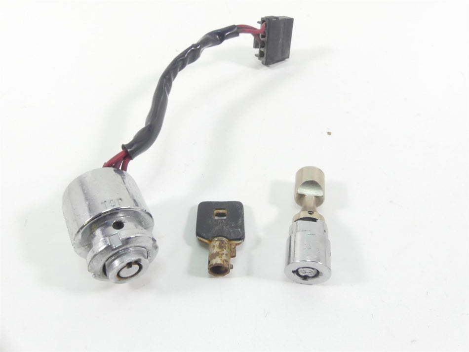 1999 Harley Dyna FXDS Convertible Ignition Switch Steering Lock Key Set 71421-94 {{ shop.shopifyCountryName }} - Mototech271