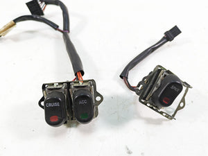 2011 Harley Touring FLTRU Road Glide Auxiliary Cruise Speaker Switches 71625-04 | Mototech271