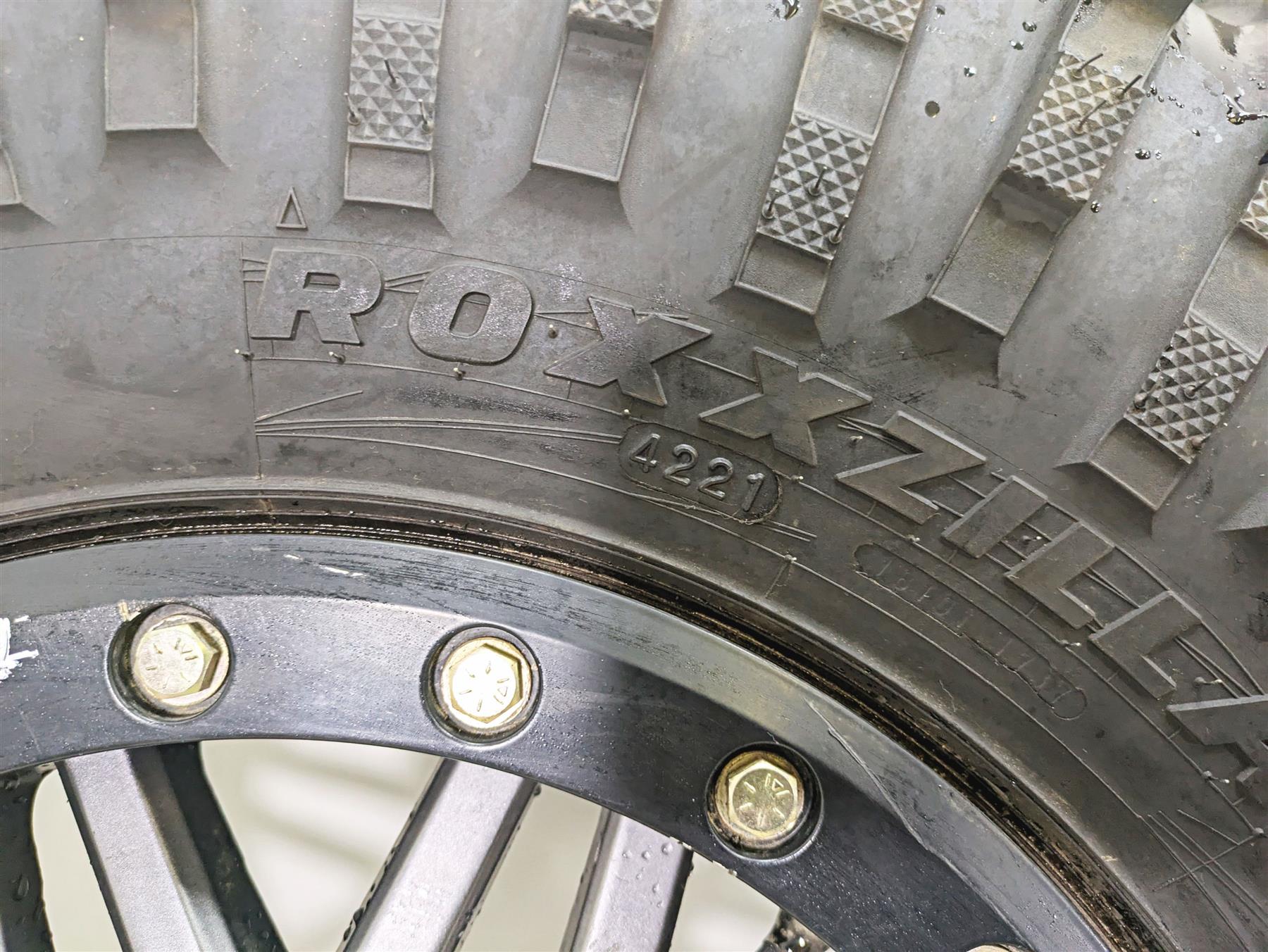 2018 Polaris RZR XP 1000 Trail Rock Nice Raceline Wheels Maxxis Tires Set A91MA {{ shop.shopifyCountryName }} - Mototech271