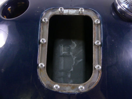 2002 Harley FLSTCI Softail Heritage Fuel Gas Petrol Tank Reservoir -Dent 61625-0 {{ shop.shopifyCountryName }} - Mototech271