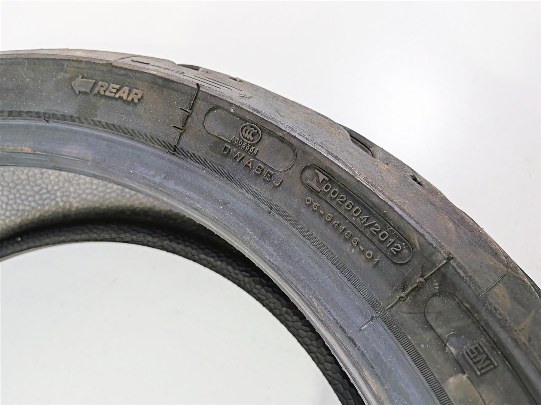 Used Rear Motorcycle Tire Michelin Road 6 GT 2CT+ 180/55R17 89542 {{ shop.shopifyCountryName }} - Mototech271