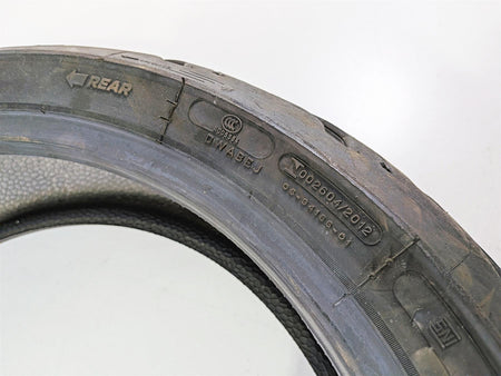 Used Rear Motorcycle Tire Michelin Road 6 GT 2CT+ 180/55R17 89542 {{ shop.shopifyCountryName }} - Mototech271