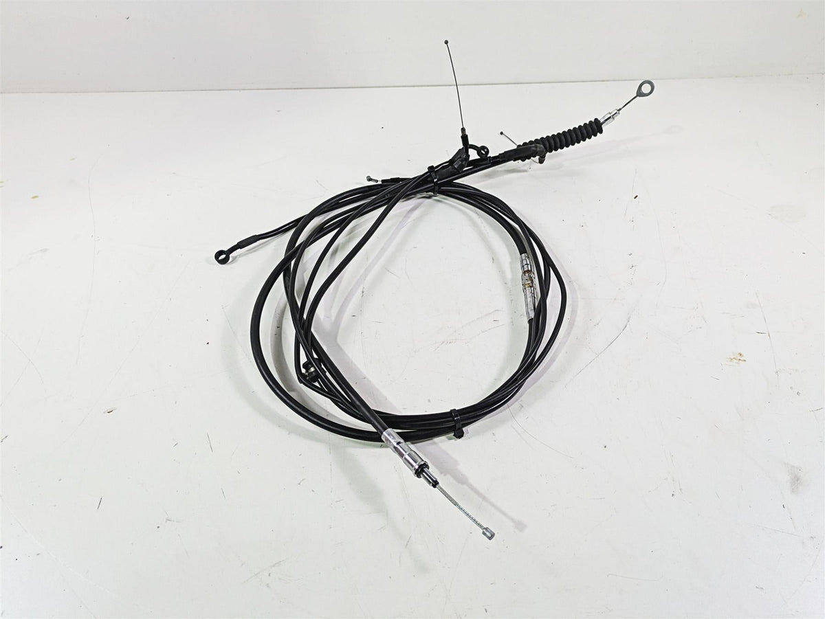 2008 Harley FLSTSB Cross Bones Long Cable Line Set for 17" Handlebars {{ shop.shopifyCountryName }} - Mototech271
