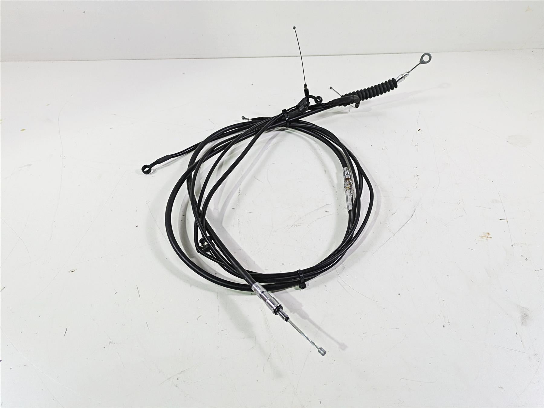 2008 Harley FLSTSB Cross Bones Long Cable Line Set for 17" Handlebars {{ shop.shopifyCountryName }} - Mototech271