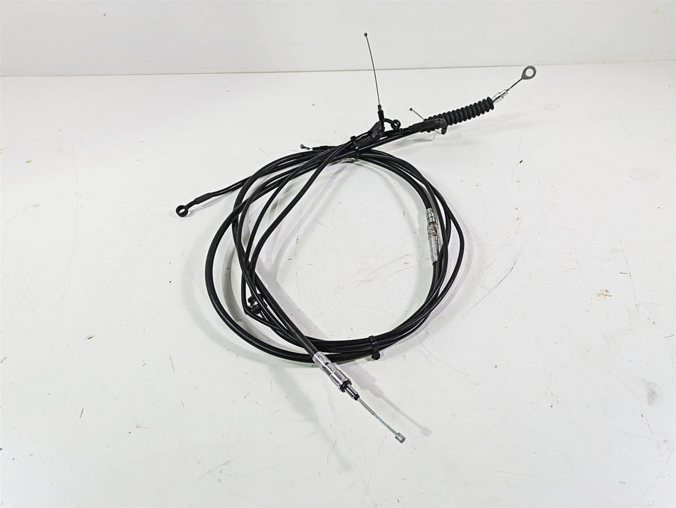 2008 Harley FLSTSB Cross Bones Long Cable Line Set for 17" Handlebars {{ shop.shopifyCountryName }} - Mototech271