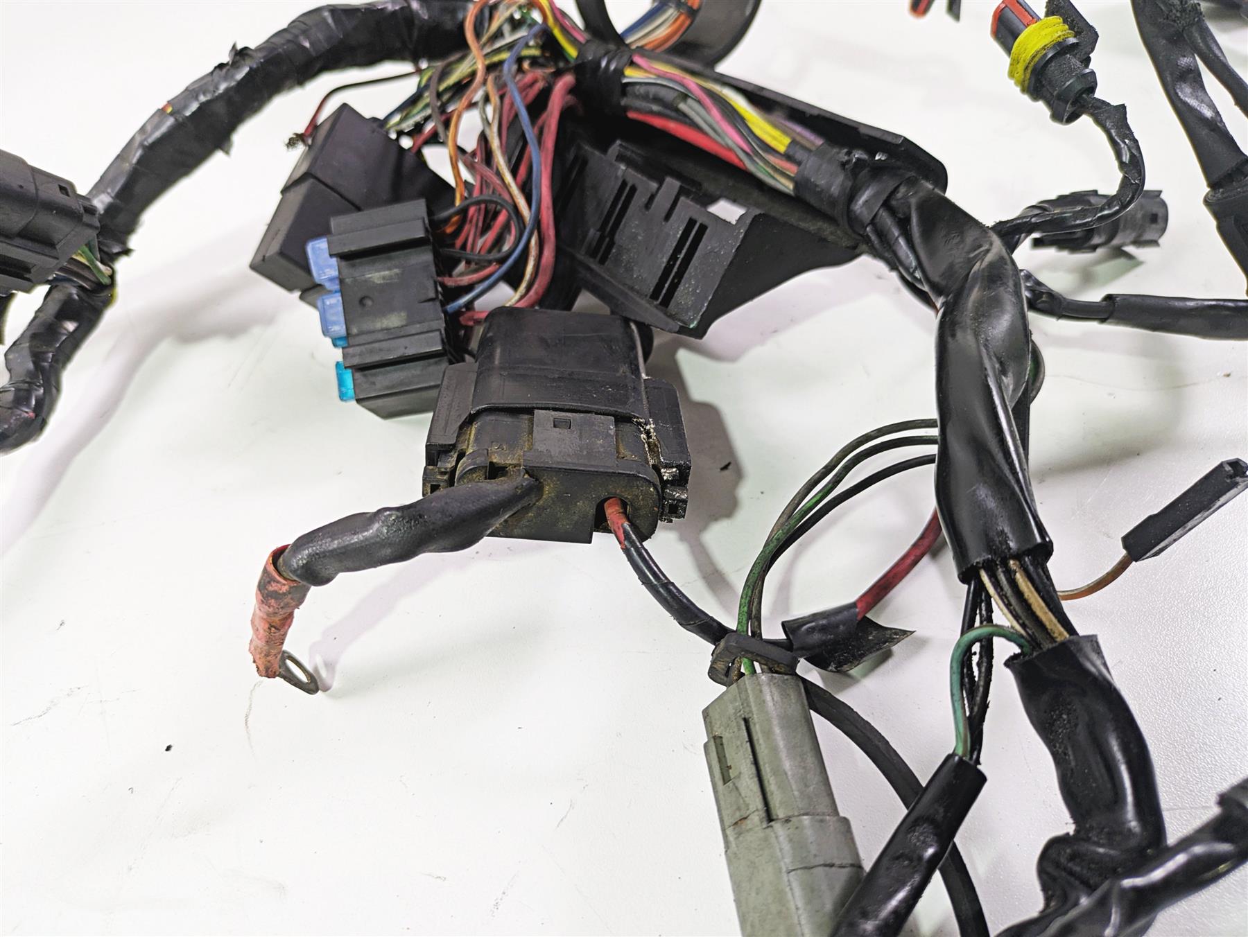 2007 Harley Sportster XL1200 C Main Wiring Harness Loom - For Parts 70224-07 {{ shop.shopifyCountryName }} - Mototech271