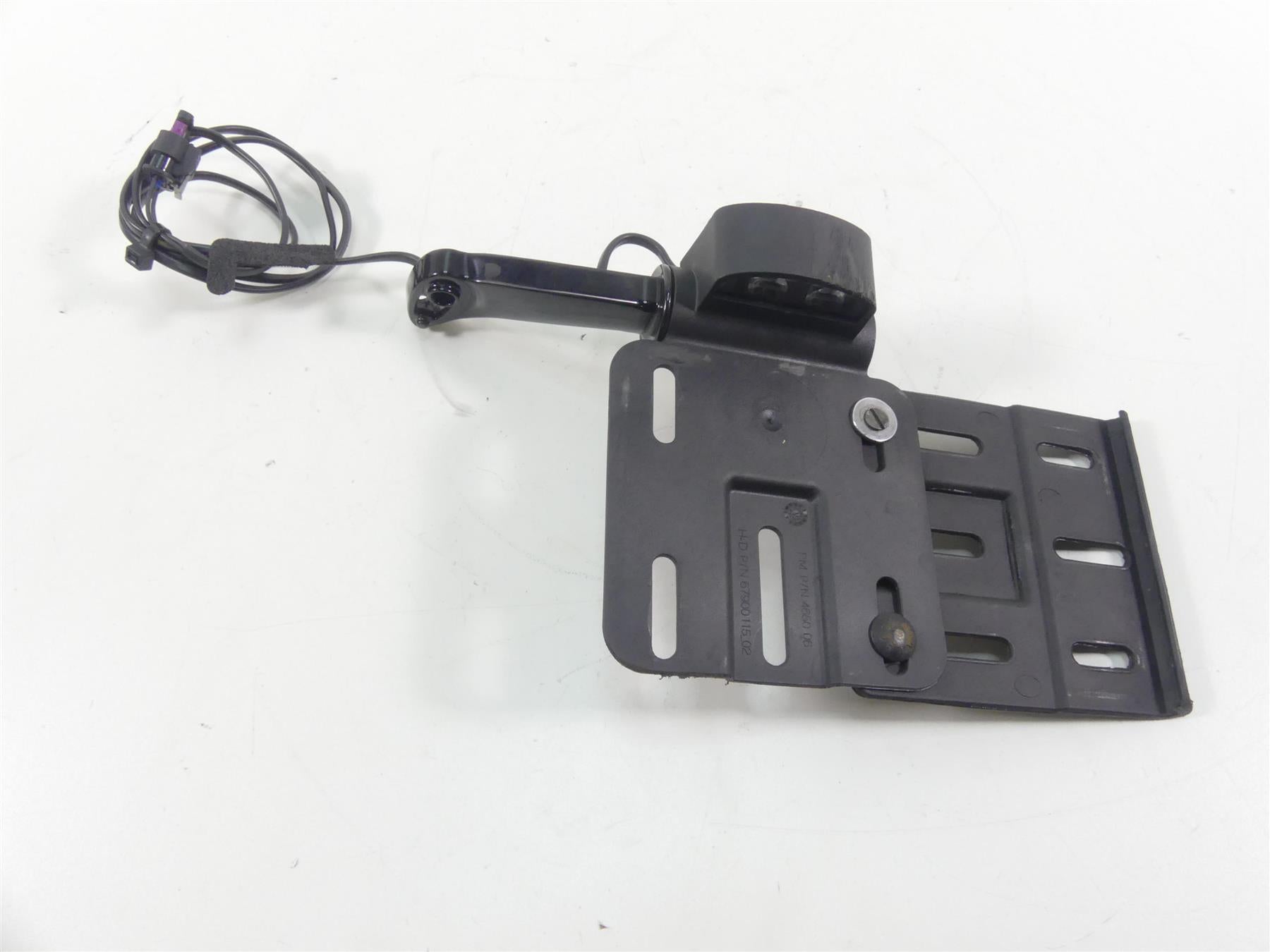 2018 Harley Softail FXFB Fat Bob Side License Plate Holder Set 67900115 | Mototech271