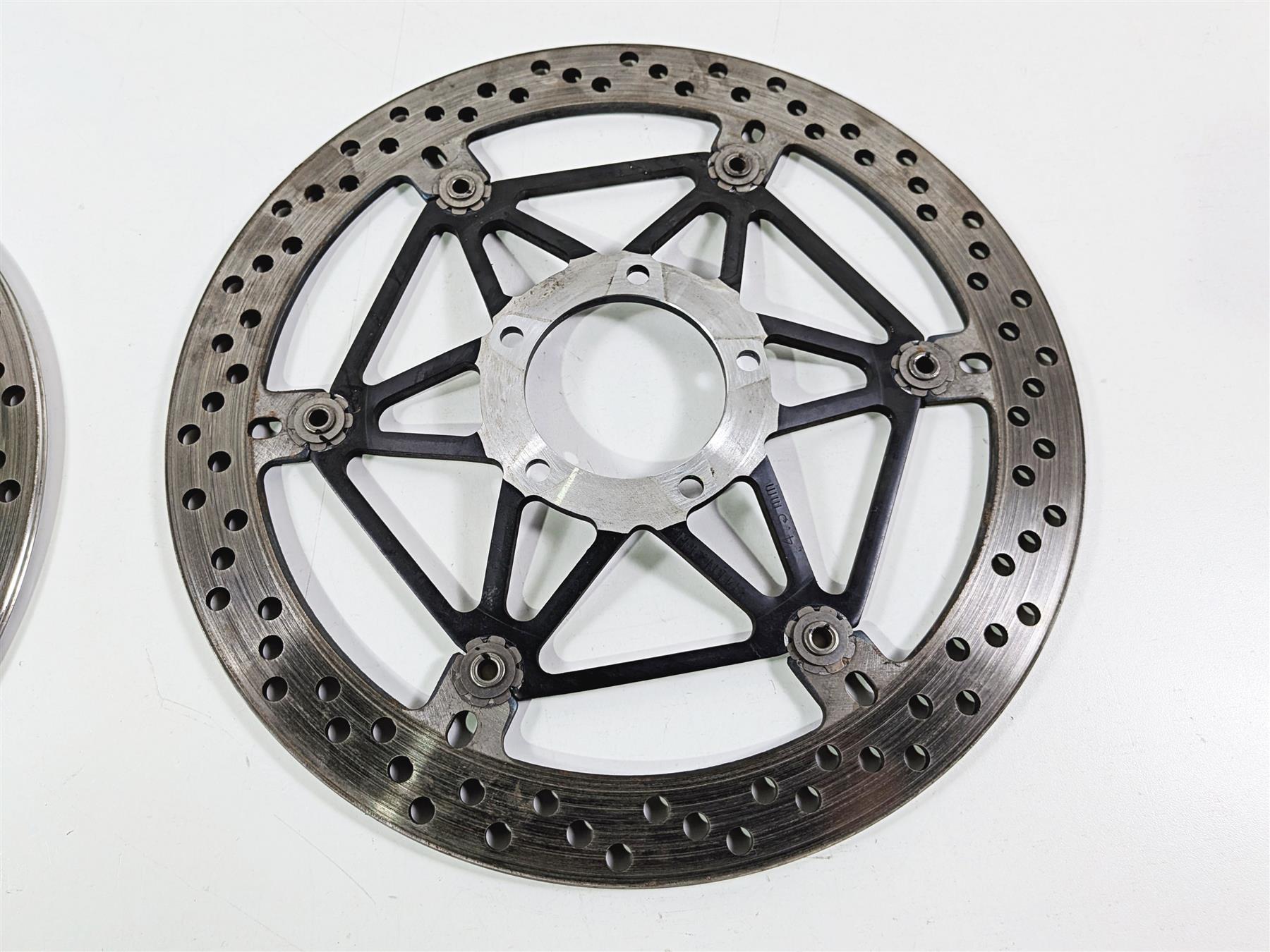 2023 Ducati Streetfighter V4 Front Brake Disc Rotor Set 4.9mm 49240901A 49240891A-Mototech271