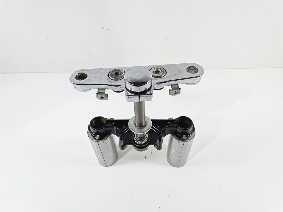 2012 Harley Softail FLSTF Fat Boy Upper Lower Triple Tree Set 45605-00A 45456-86 {{ shop.shopifyCountryName }} - Mototech271