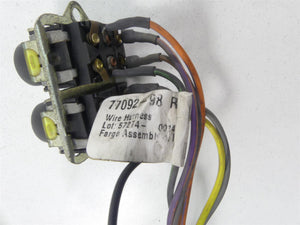2012 Harley CVO FLHX SE3 Street Glide Auxiliary Switches Set 70219-08 77092-98 | Mototech271