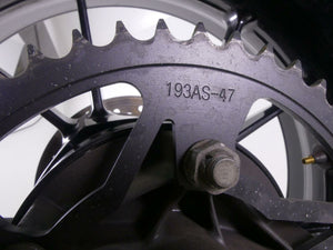 2012 BMW S1000RR K46 Straight Rear Wheel Rim 17x6 + Vortex Sprocket 36317721079