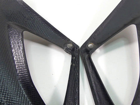 2008 Ducati 848 SBK Upper Side Carbon Cover Fairing Set 48211391A 48211401A {{ shop.shopifyCountryName }} - Mototech271