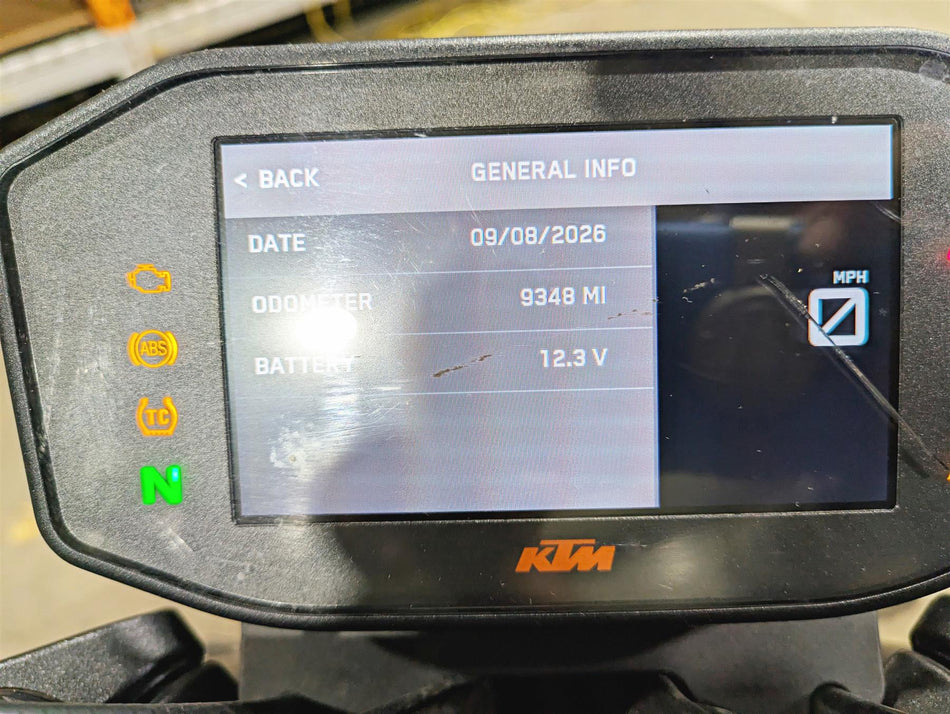2022 KTM Duke 890 R Speedometer Gauge Instrument Cluster Dash 9K 64114069100-Mototech271