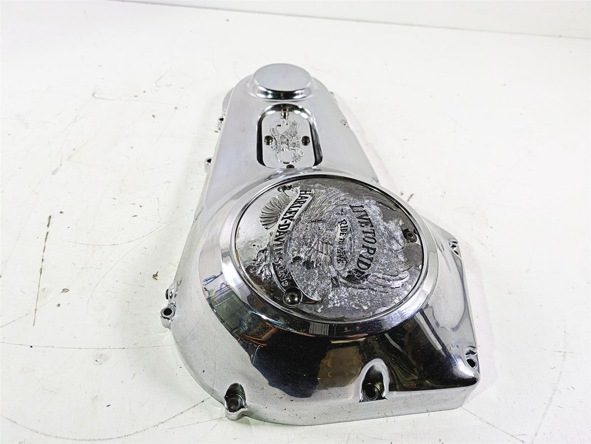 1992 Harley FLSTC Softail Heritage Outer Primary Clutch Cover 60543-89 60506-89A {{ shop.shopifyCountryName }} - Mototech271