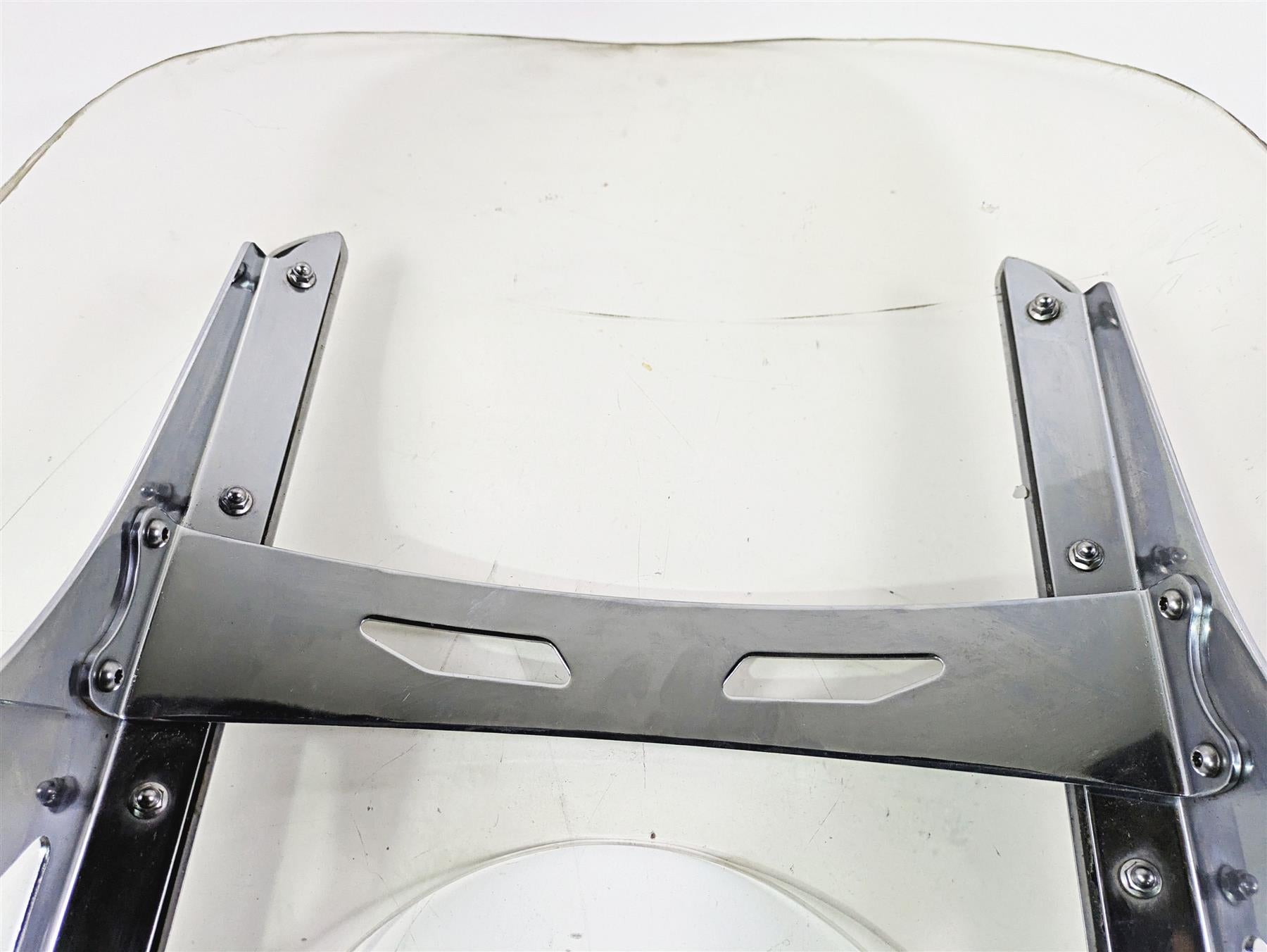 2008 Yamaha XVS1300 V-Star Tourer Wind Shield Screen & Mounts 3D8-F83H0-V0-00 {{ shop.shopifyCountryName }} - Mototech271
