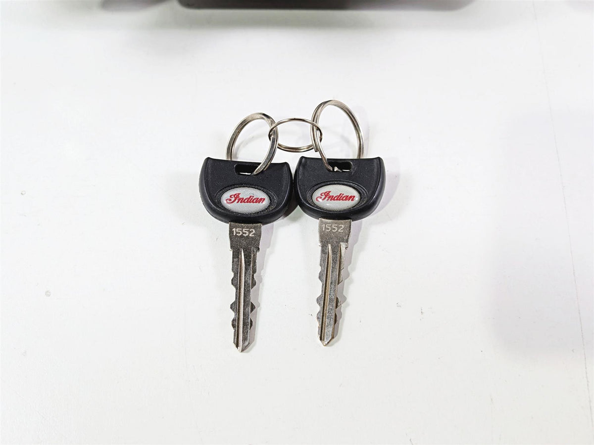2015 Indian Chieftain Upper & Lower Triple Tree + Lock & Key Set - Read 1824619-Mototech271
