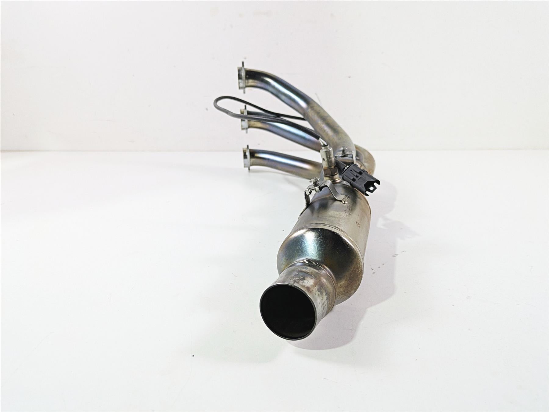2014 BMW K1600 GTL K48 Right Exhaust Header Manifold + Heat Shield 18518546715 {{ shop.shopifyCountryName }} - Mototech271
