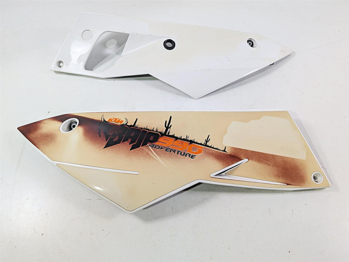 2013 KTM 990 Adventure Baja Rear Tail Side Cover Fairing Set 6010804100028B-Mototech271