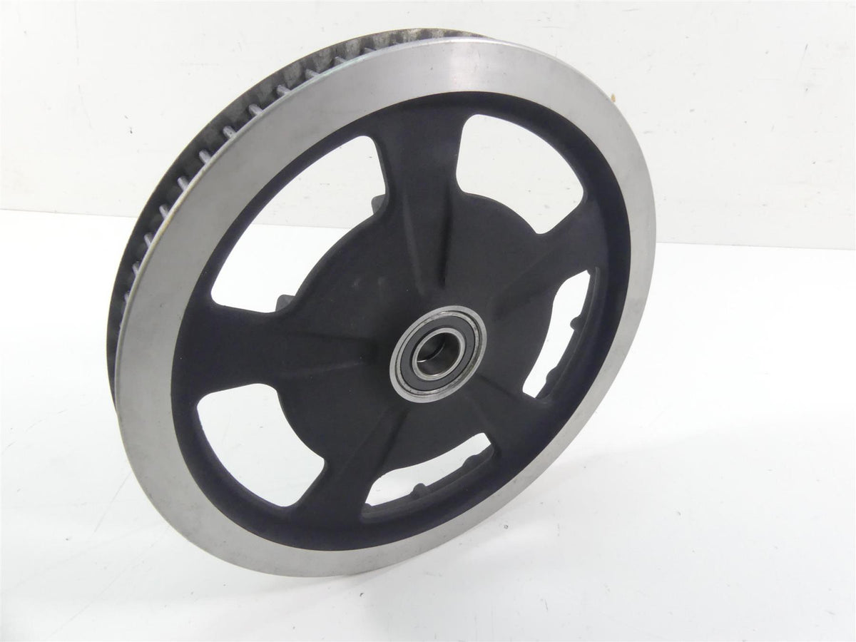 2009 Harley FLHTCU SE4 CVO E-Glide Rear Drive Belt Pulley 68T 1" 37781-09 {{ shop.shopifyCountryName }} - Mototech271