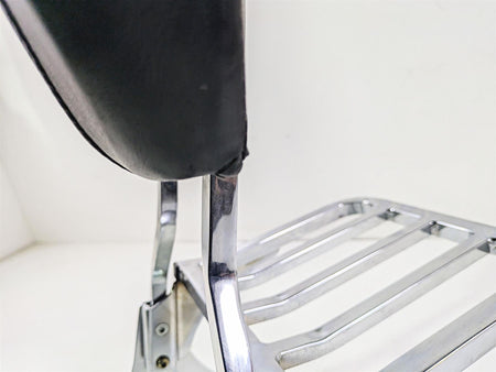 2004 Harley Softail FLSTF Fat Boy Passenger Sissybar Backrest 6 Pack Rack {{ shop.shopifyCountryName }} - Mototech271
