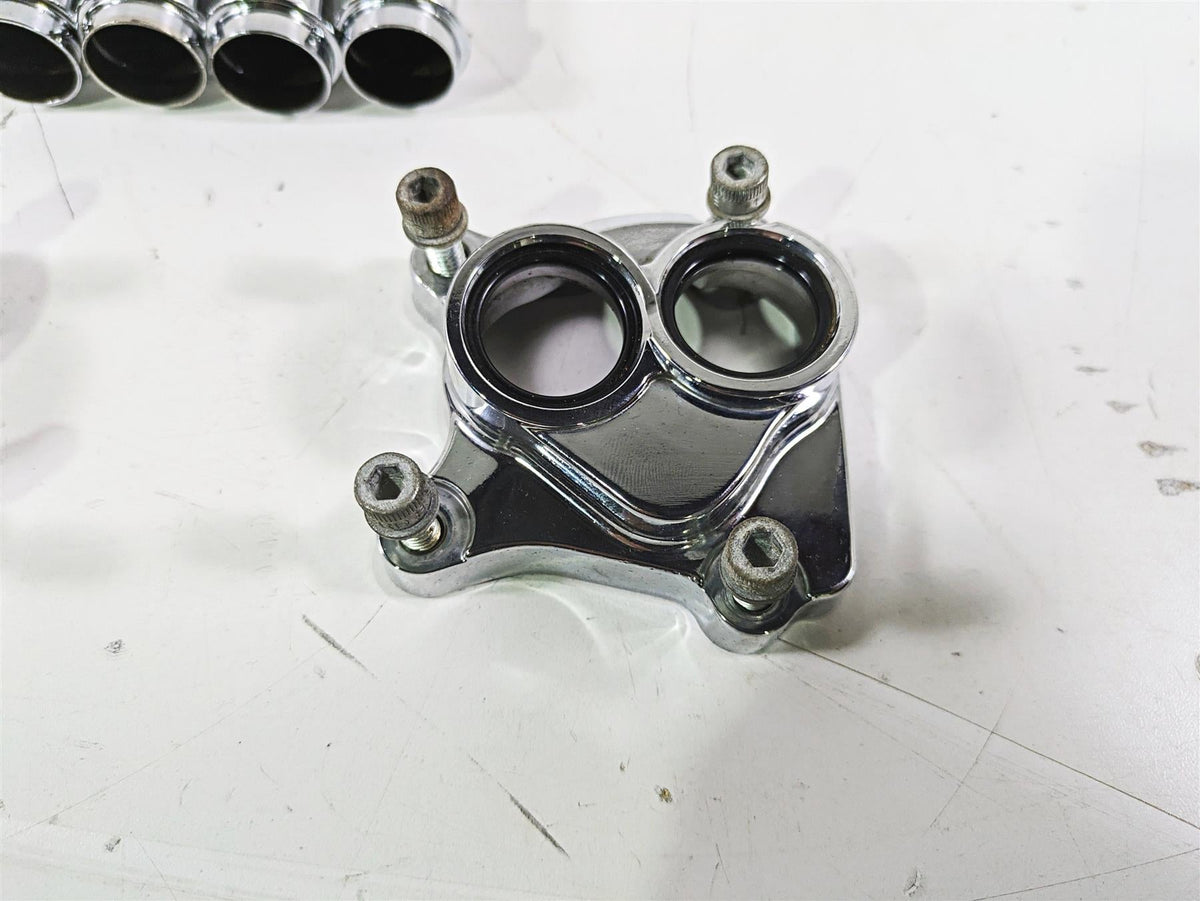 2003 Harley Dyna FXDL Low Rider 100TH Chrome Pushrod Lifter Cover Set 17965-99 {{ shop.shopifyCountryName }} - Mototech271