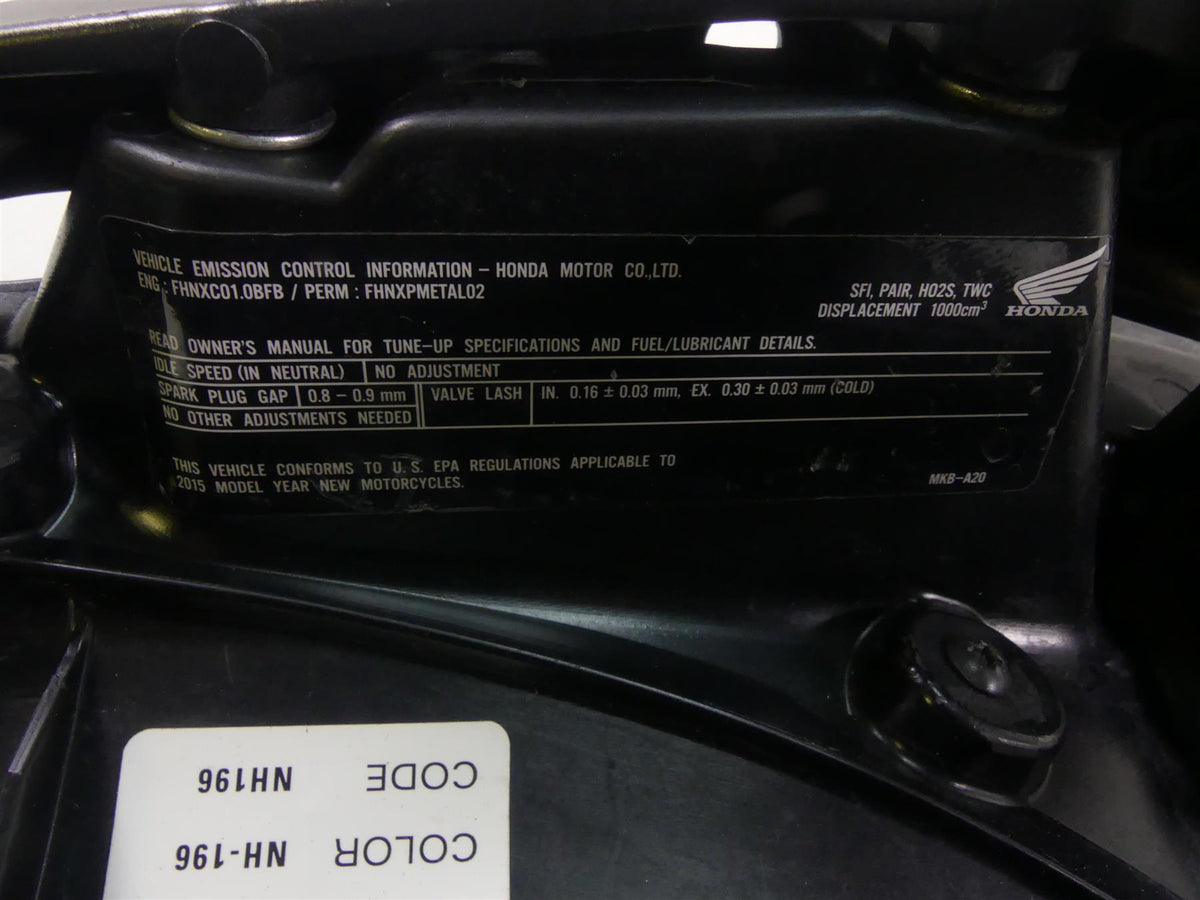 2015 Honda CBR1000 RR SC59 Rear Subframe & Inner Fender 50200-MFL-000ZA {{ shop.shopifyCountryName }} - Mototech271