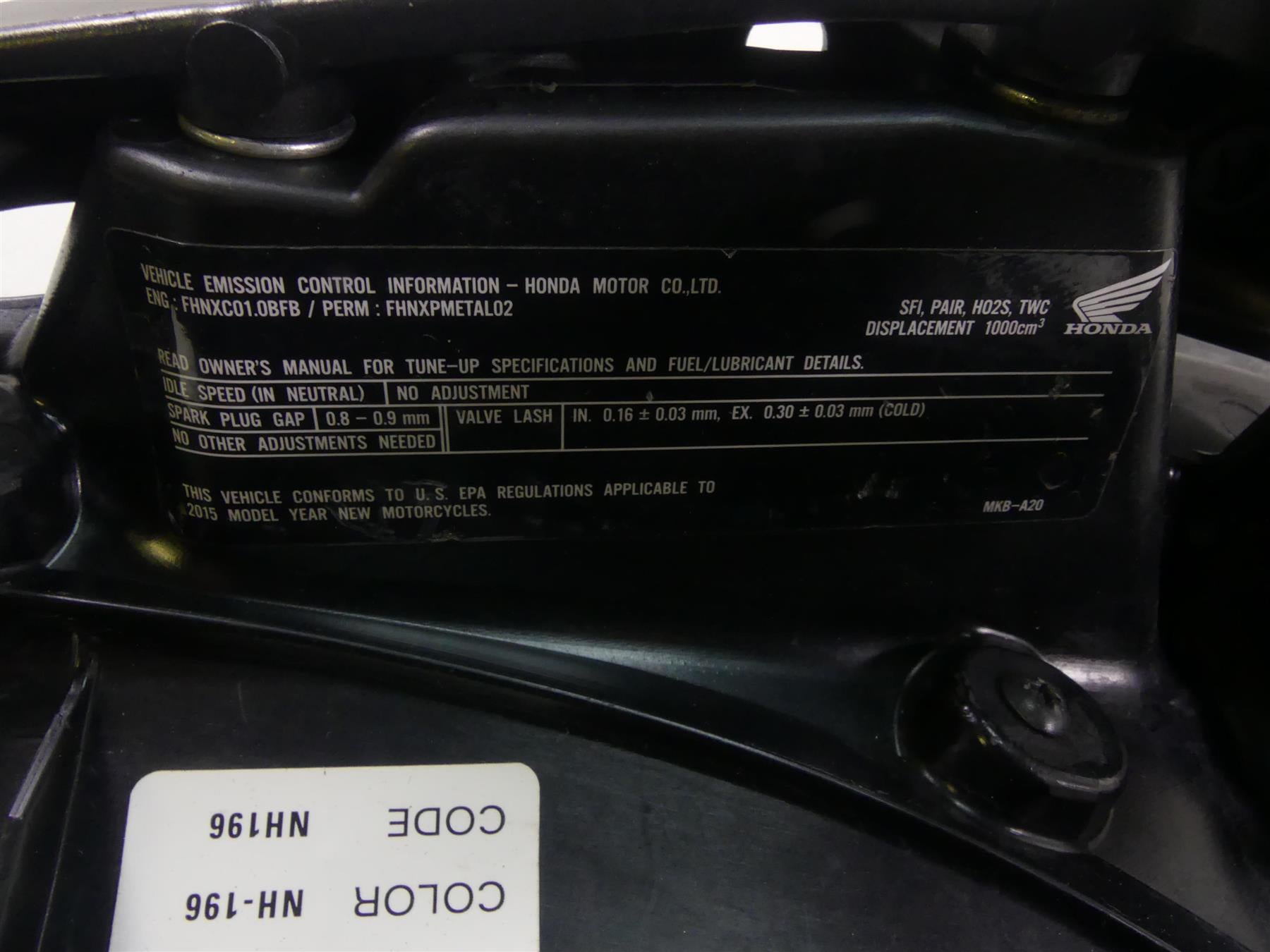 2015 Honda CBR1000 RR SC59 Rear Subframe & Inner Fender 50200-MFL-000ZA {{ shop.shopifyCountryName }} - Mototech271