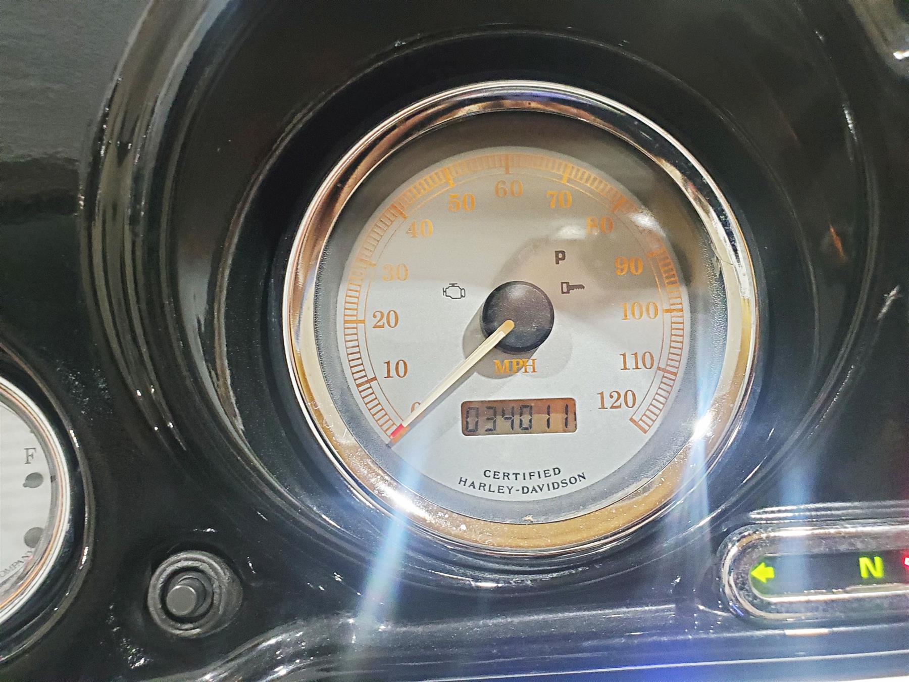 2001 Harley Touring FLHX Street Glide Full Gauges Instrument Set - 34k 67457-00 {{ shop.shopifyCountryName }} - Mototech271