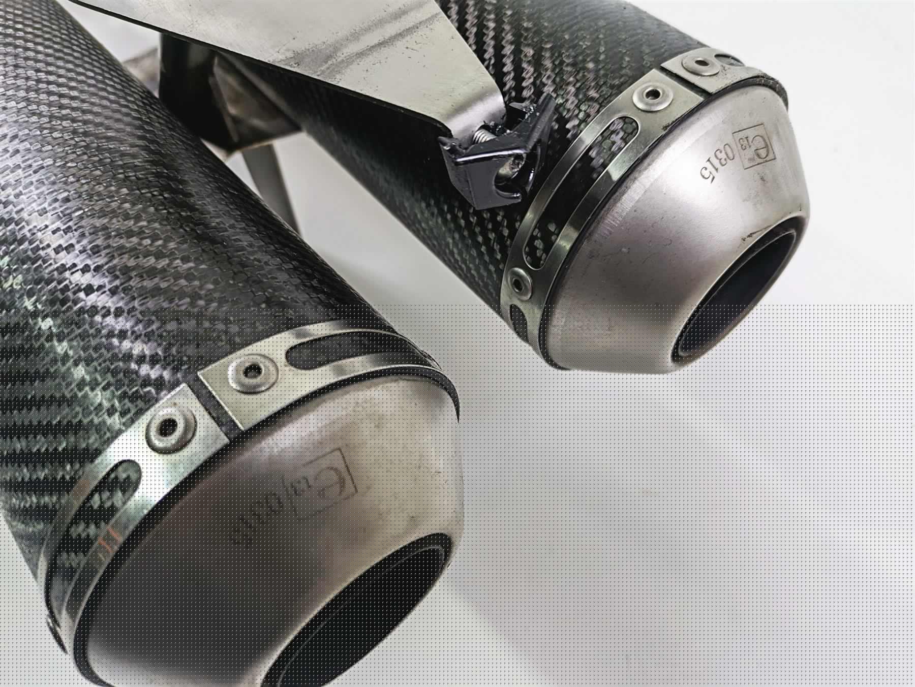 2009 Ducati Multistrada 1100 S Arrow Carbon Fiber Full Exhaust System 71664MC {{ shop.shopifyCountryName }} - Mototech271