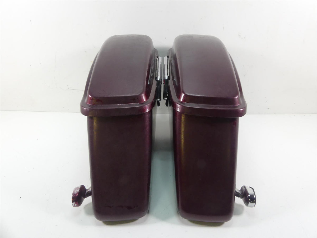 2015 Harley FLD Dyna Switchback Left Right Saddle Bag Saddlebag Set 90200019BDK {{ shop.shopifyCountryName }} - Mototech271